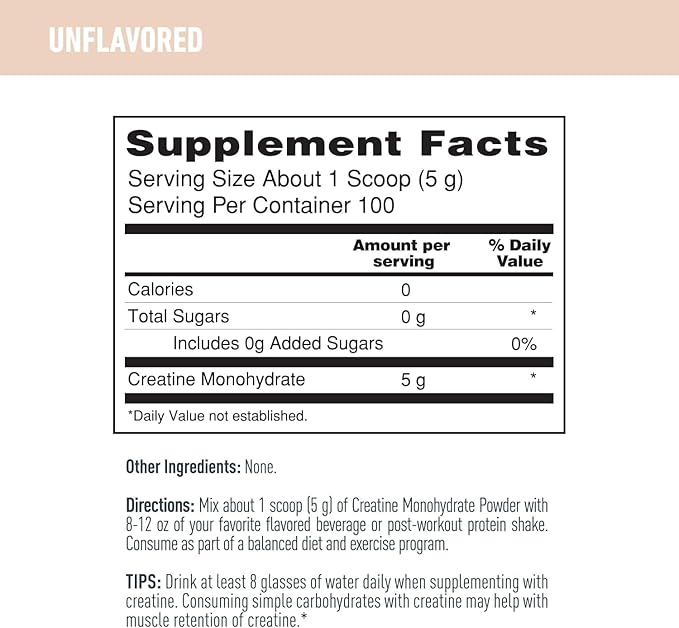 Isopure Monohidrato de creatina 500 g
