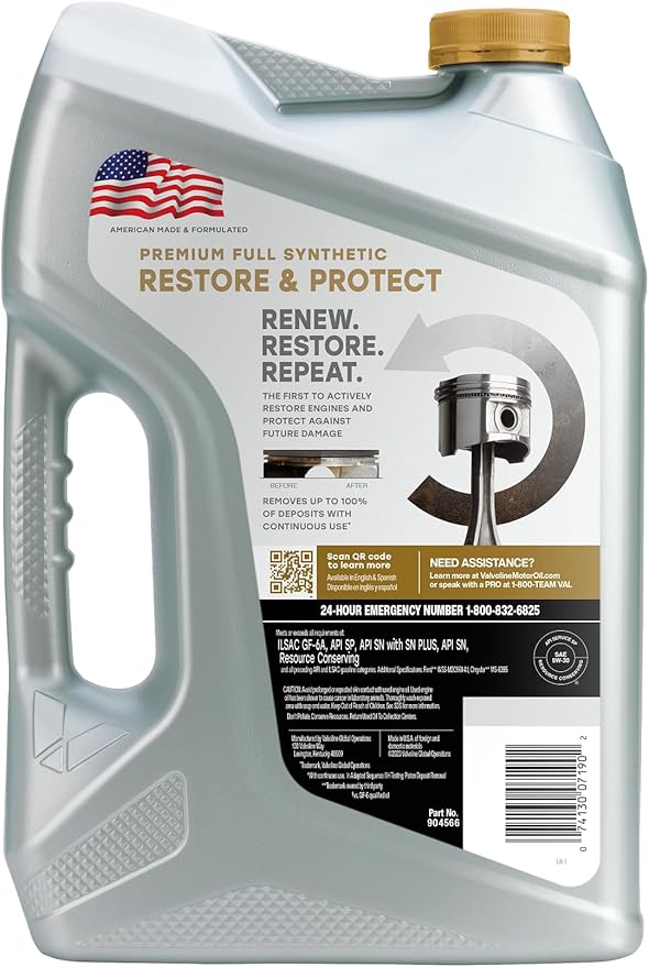 Valvoline Restore & Protect Sintetico 5W-30 4.73 L