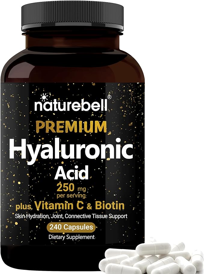 NatureBell premium Hyaluronic acid 250 mg 240 capsulas