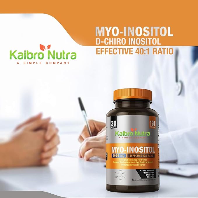 Kaibro Nutra Myo-Inositol 2050mg 120 capsulas