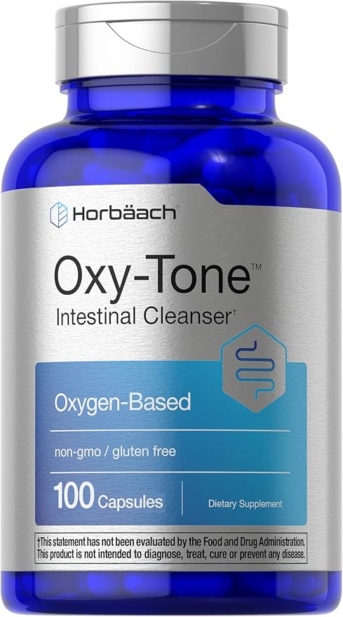 Horbäach Oxy-Tone Limpiador Intestinal, 100 Capsulas