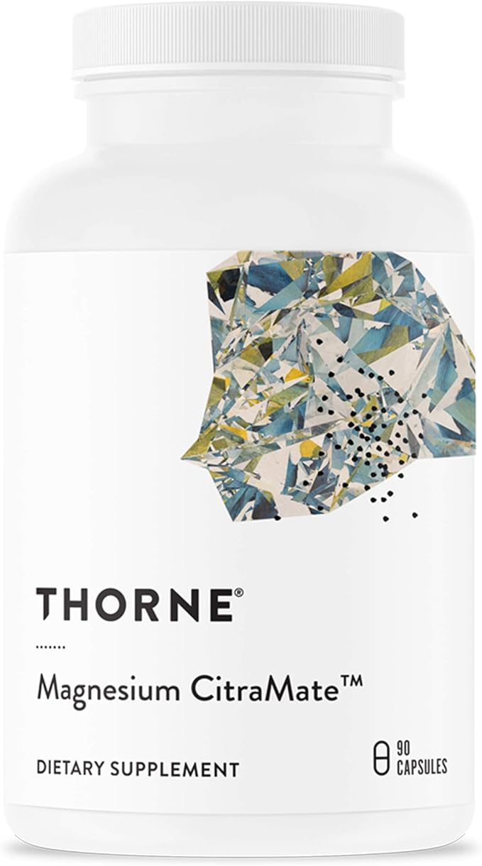 Thorne Research Magnesio con citrato-malato 90 cápsulas