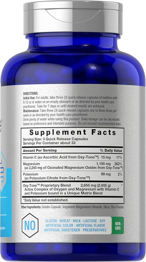 Horbäach Oxy-Tone Limpiador Intestinal, 100 Capsulas