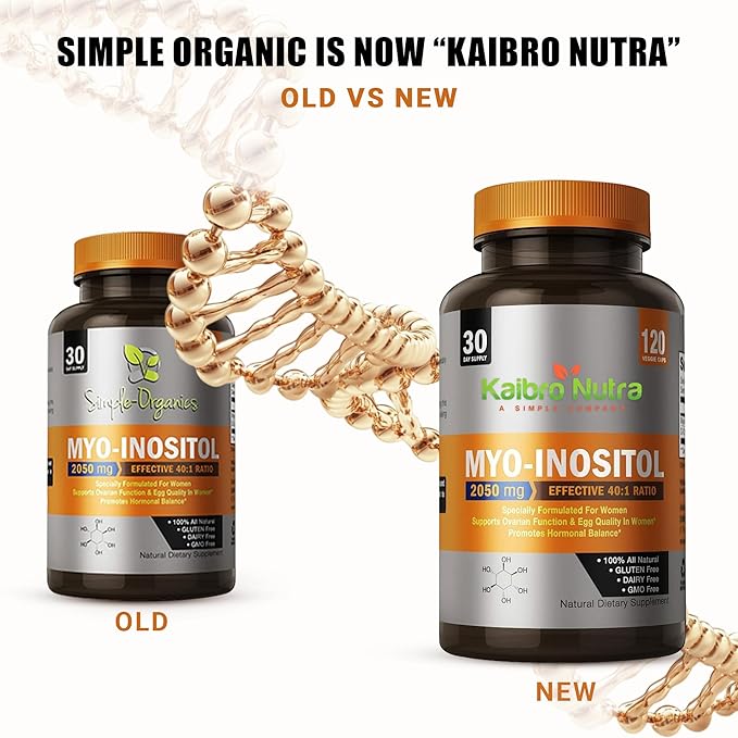 Kaibro Nutra Myo-Inositol 2050mg 120 capsulas