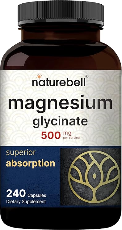 NatureBell glicinato de magnesio 500 mg 240 unidades