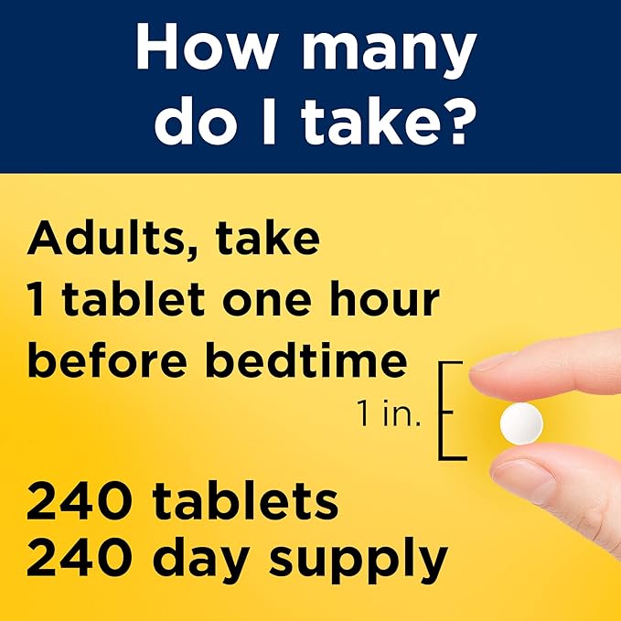 Nature Made melatonin 3 mg 240 tabletas