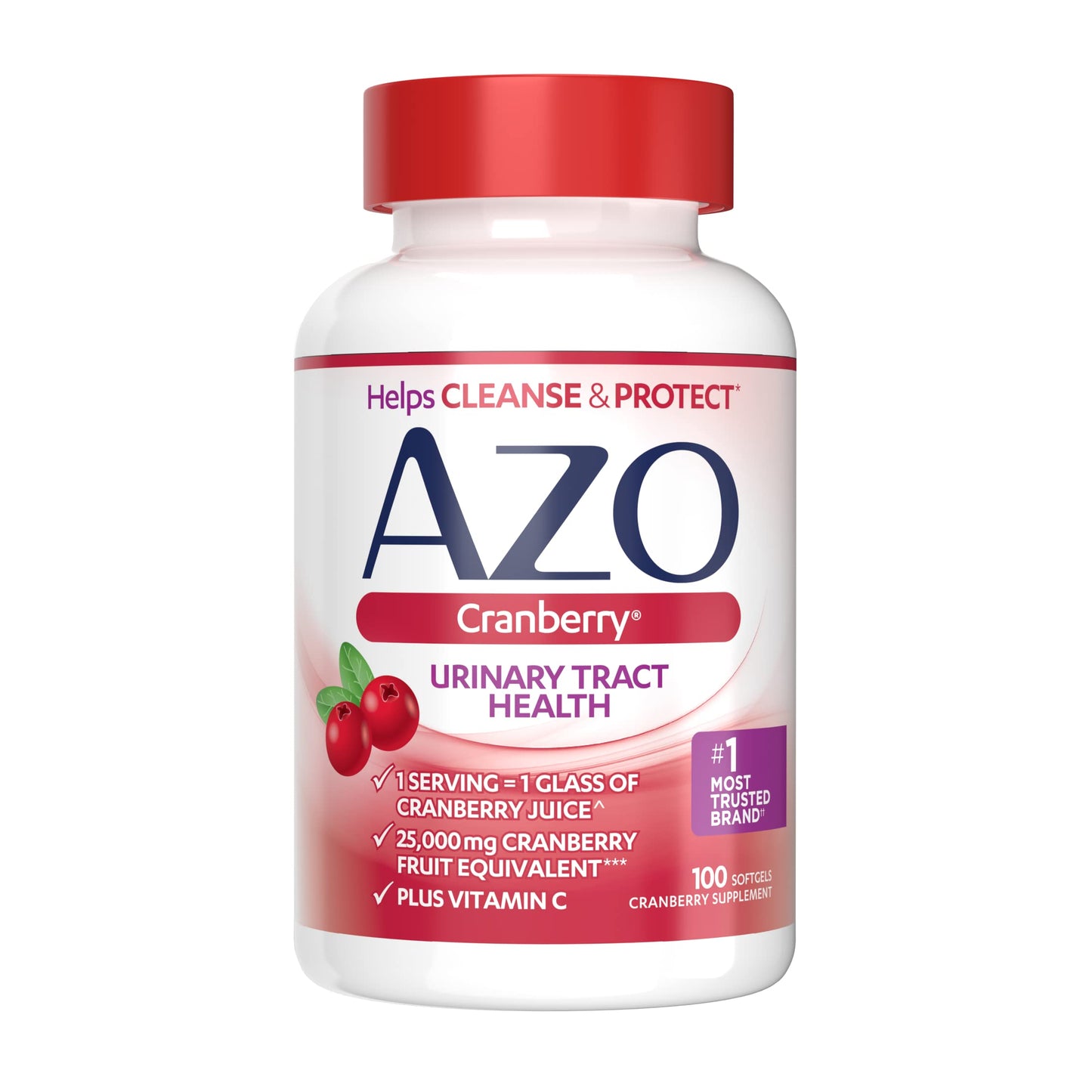 AZO Cranberry 25,000 mg, 100 Capsulas