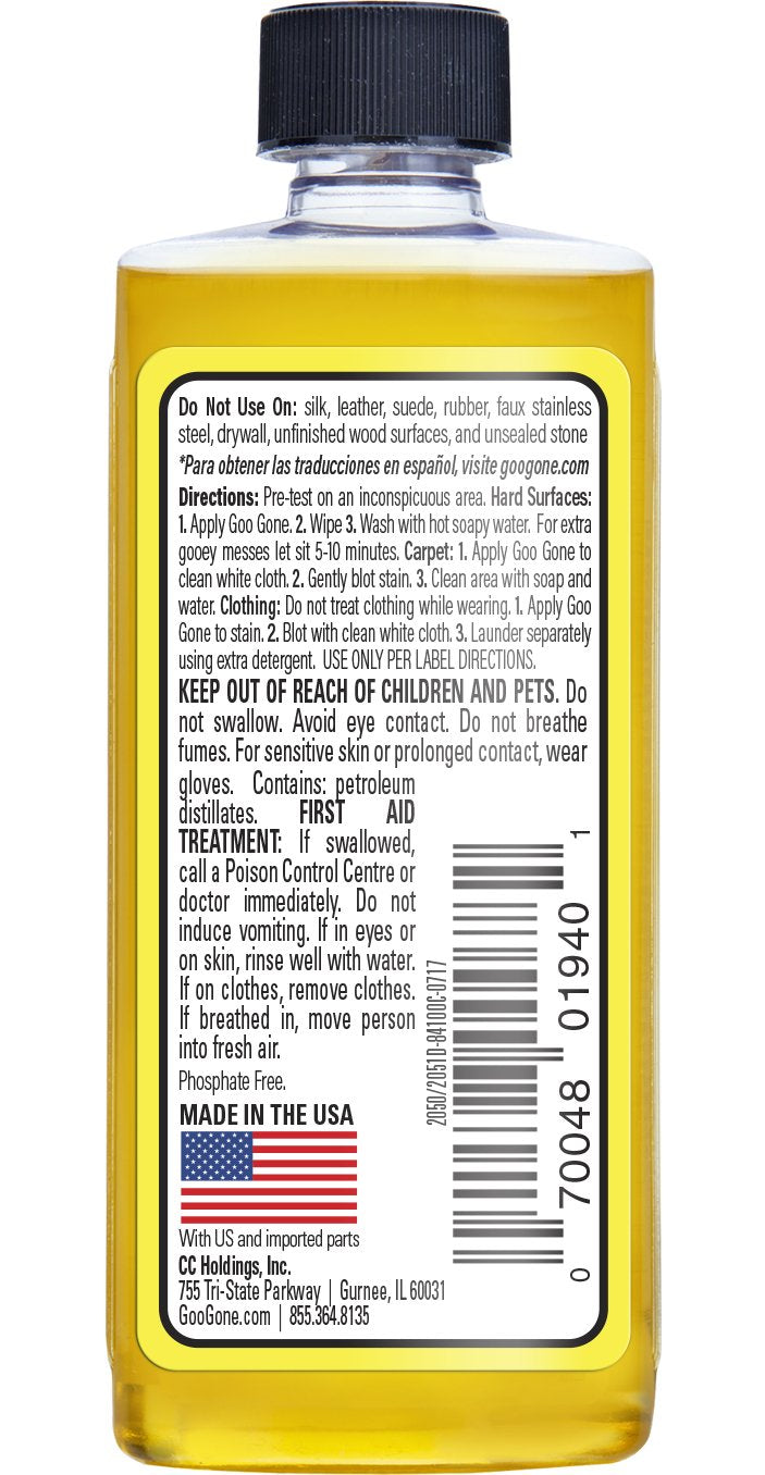Goo Gone 2oz, removedor calcamonias