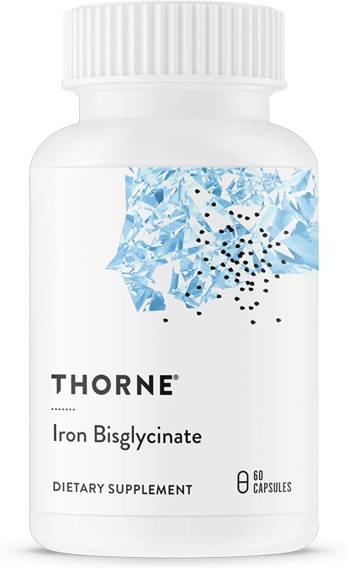 Thorne Iron Bisglycinate 60 cápsulas