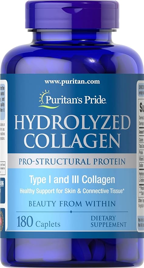 Puritan's Pride Colágeno hidrolizado  180 cápsulas
