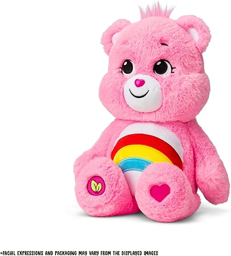 Care Bears Peluche de oso animador de 14 pulgadas Rosa