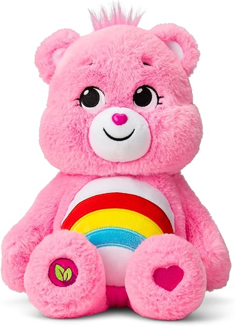 Care Bears Peluche de oso animador de 14 pulgadas Rosa