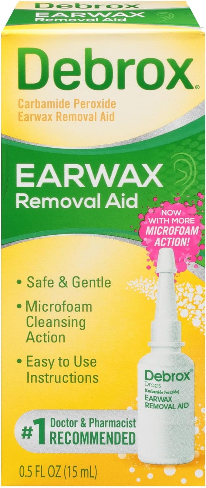 Debrox Gotas earwax removal Aid 15ml