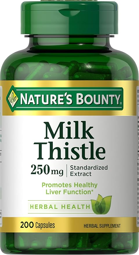 Nature's Bounty Milk This 250 mg 200 unidades