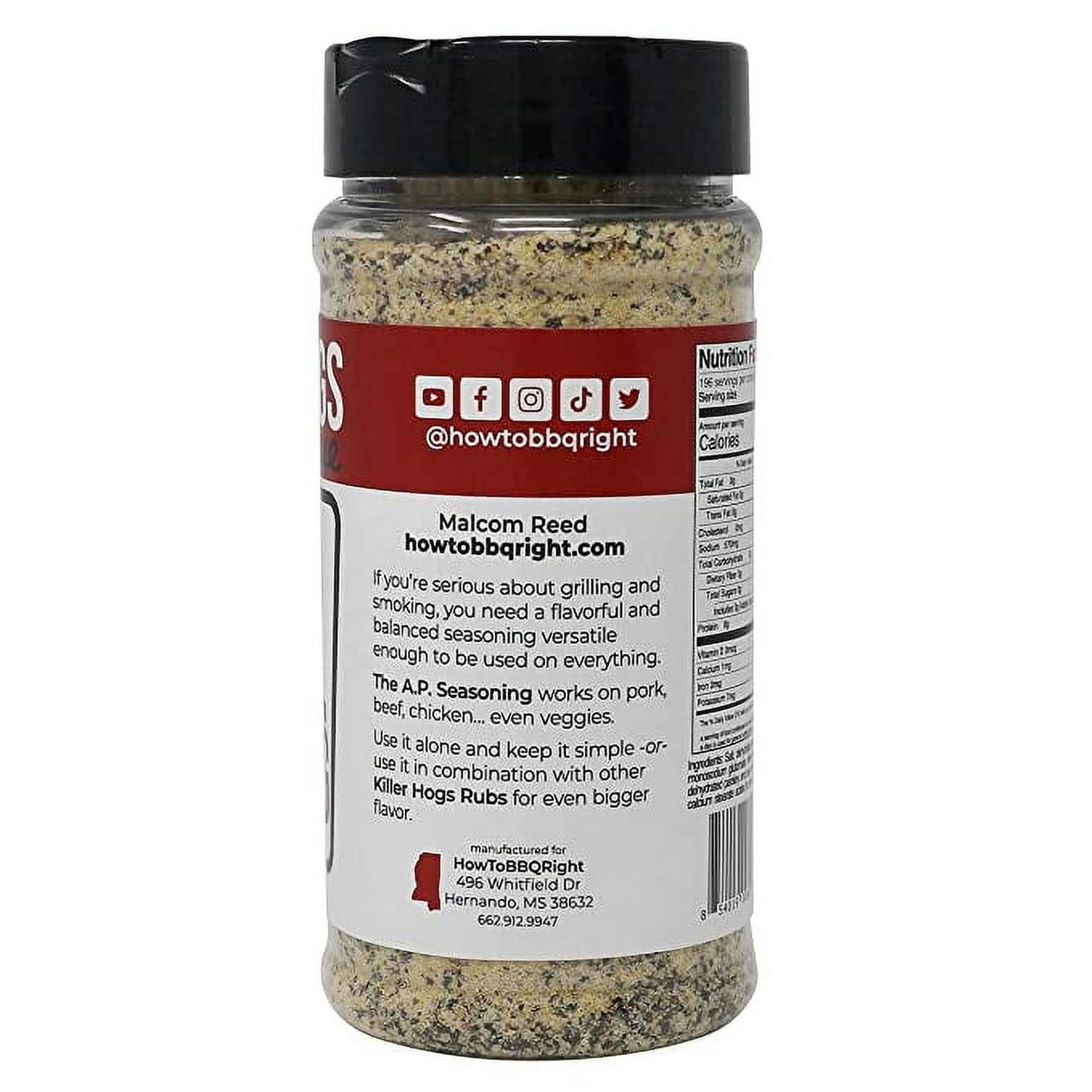 Killer Hogs AP Seasoning , 14 oz