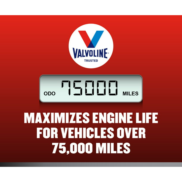 Aceite Valvoline 5w-30 Alto Kilometraje 100% Sintetico