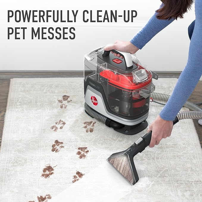 Hoover Limpiador de manchas para alfombras y tapicería