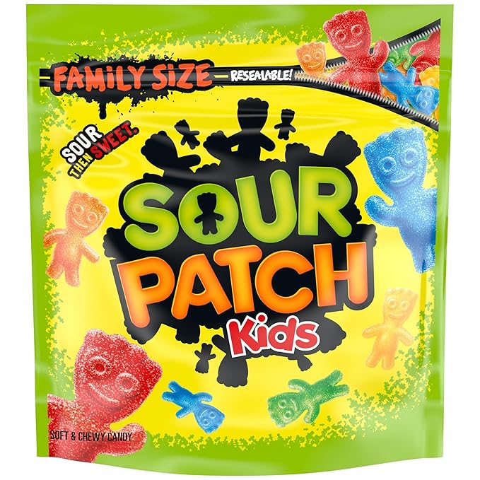 Sour Patch Kids tamaño familiar, 1.8 libras