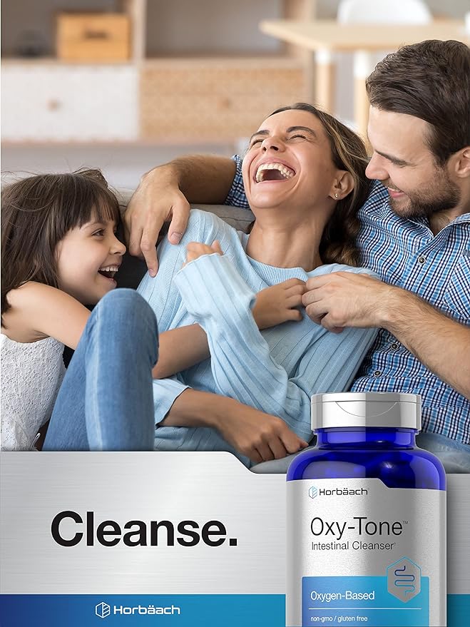 Horbäach Oxy-Tone Limpiador Intestinal, 100 Capsulas