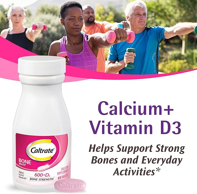 Caltrate bone de 600 + D, 120 tabletas