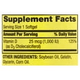 Spring Valley Vitamina D3 25 mcg 1000 IU 100 softgels
