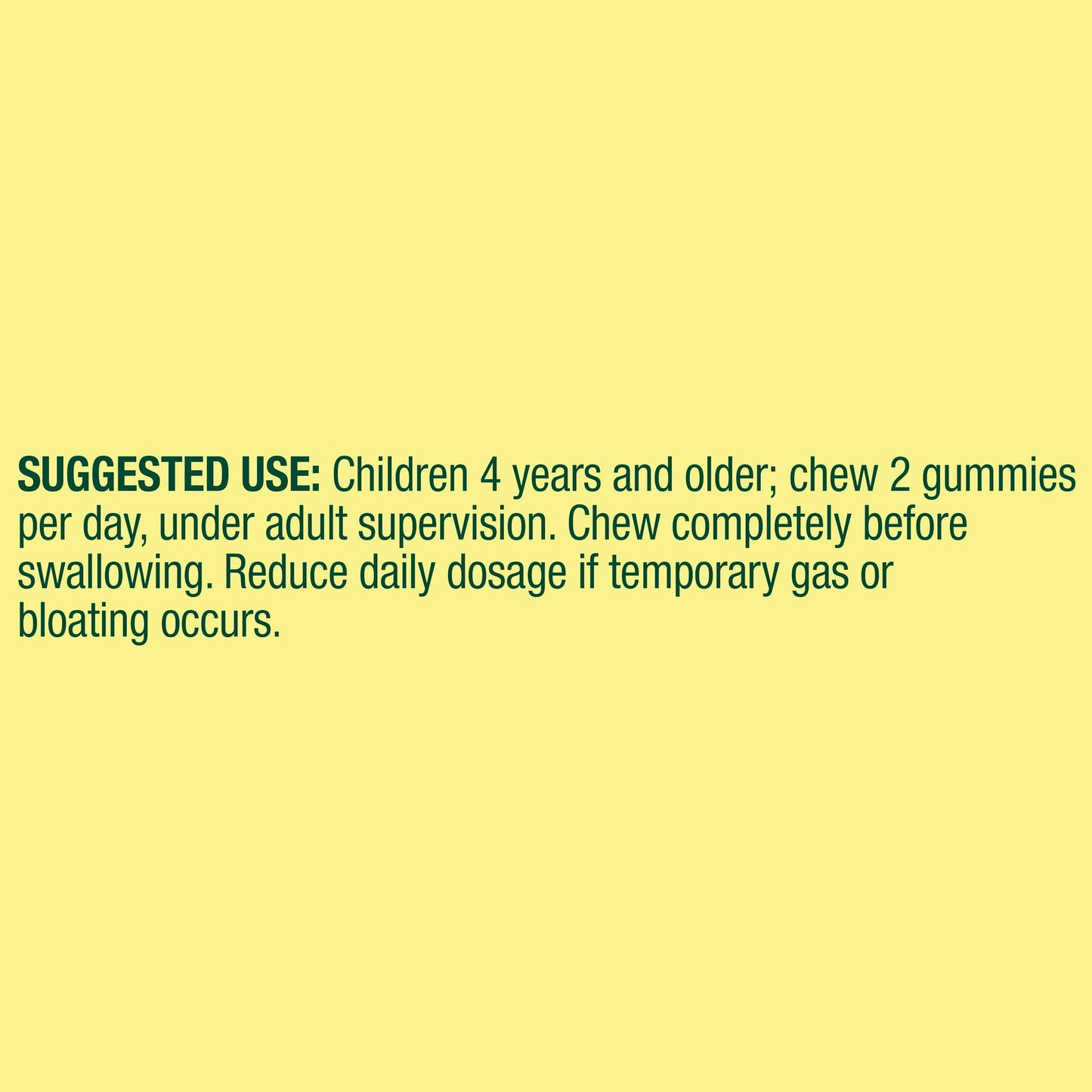 Spring Valley Kids Supergreens + Prebiotic Fiber + Probiotic, 60ct Vegetarian Gummies