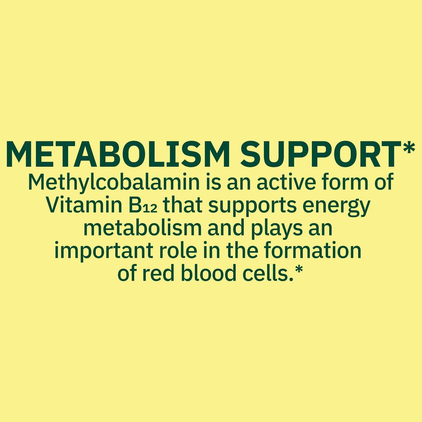 Spring Valley Vitamina B12 Ultra Fuerte 5000 mcg, 60 Unidades Sabor a Frambuesa