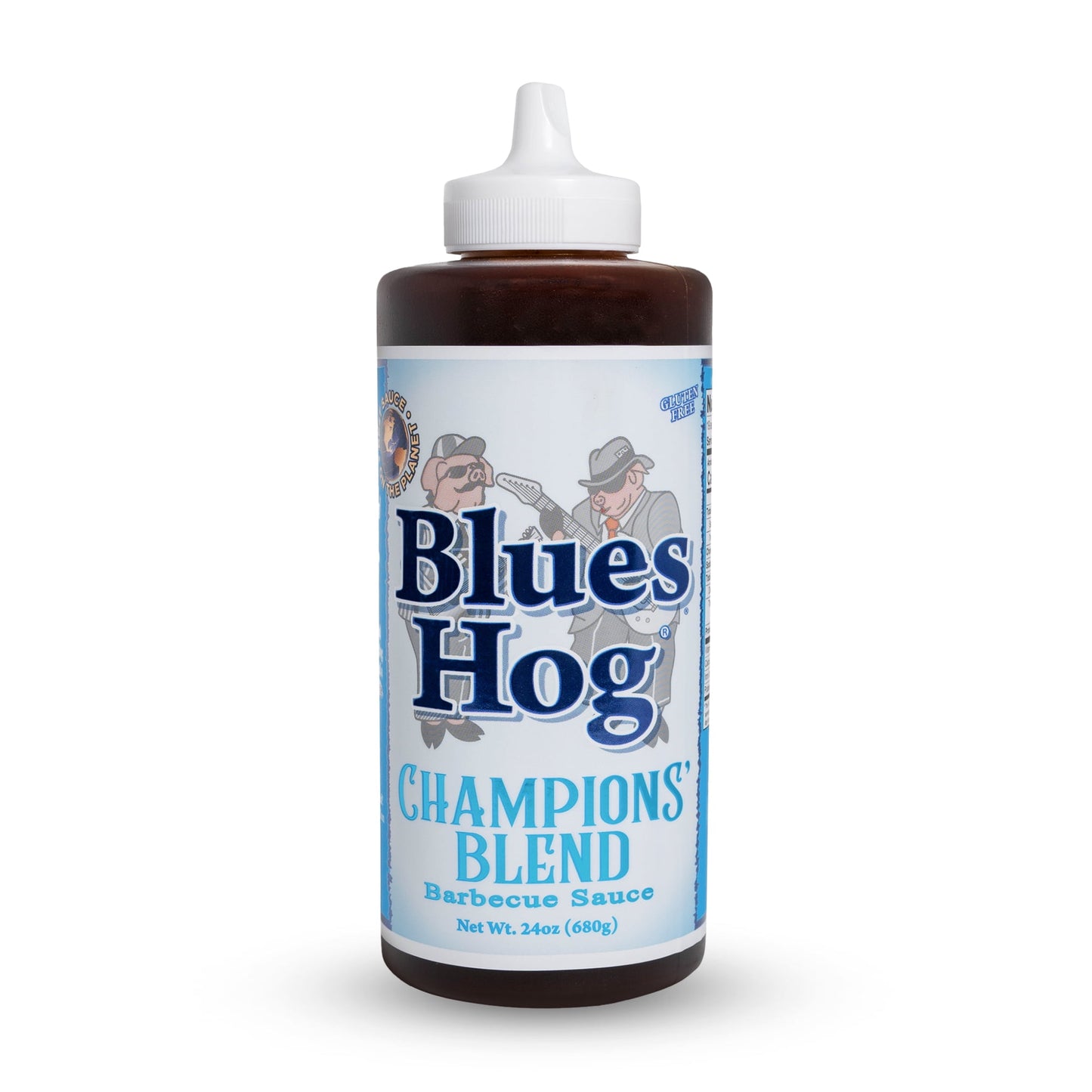 Blues Champions' Blend Salsa BBQ sin Gluten, 24 oz