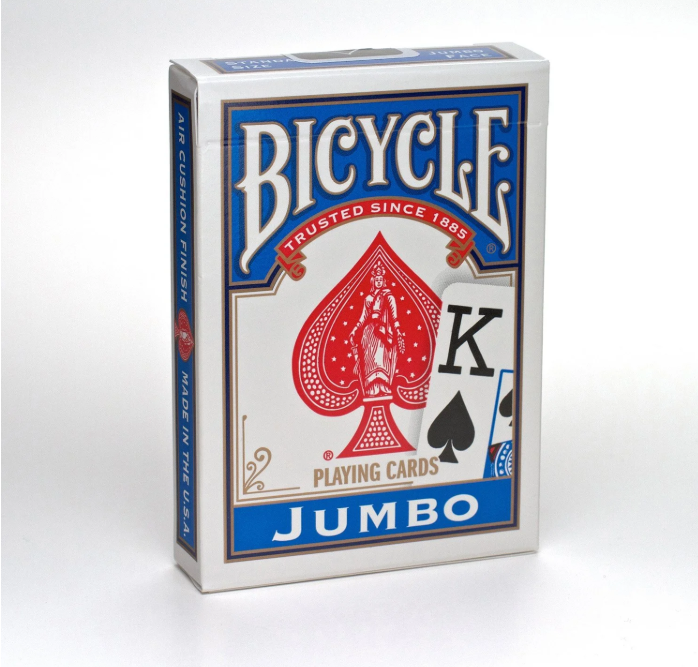 Bicycle Jumbo Faces Playing Cards - 12 pks