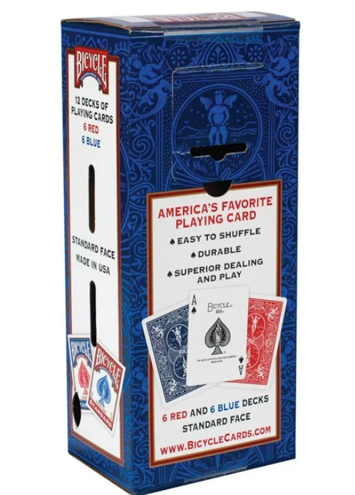 Bicycle Standard Playing 12 Cards pks
