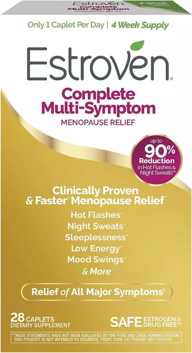 Estroven Alivio De La Menopausia Completo 28 Tabletas