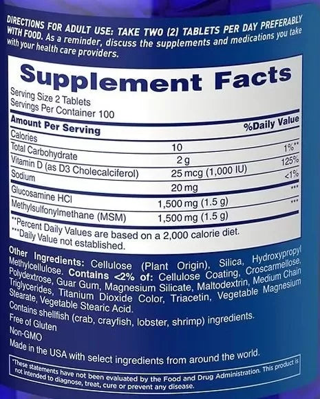 Osteo Bi-flex Glucosamina Con chodrotinin 200 tablets