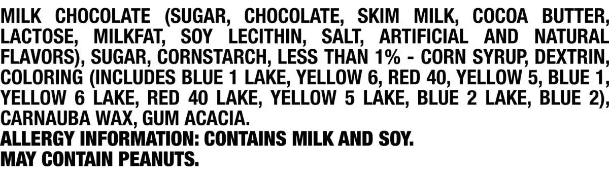 M&M's Chololate lunetas 1.75Kgs
