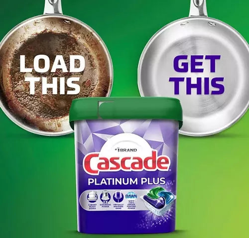 Cascade Platinum Plus Detergente Lavavajillas Fresh Pods 81