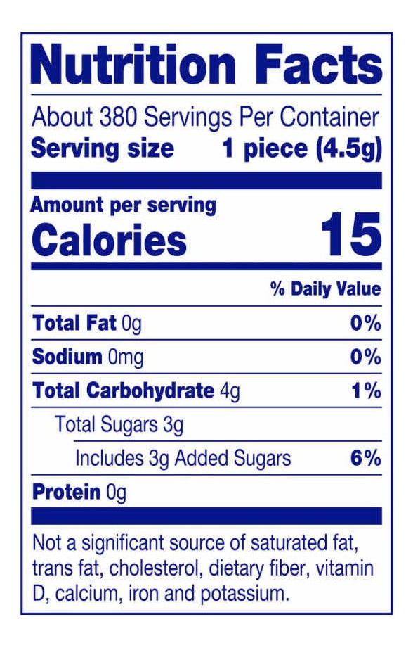 Chicle Dubble Bubble 380 Pzas Bubble Gum Con Goma De Mascar 1.71kg Pack X 380