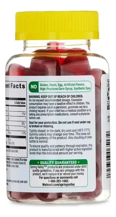 Spring Valley Kids Probiotic 1 Billon Cfu 60 Gomitas Vegetarianas