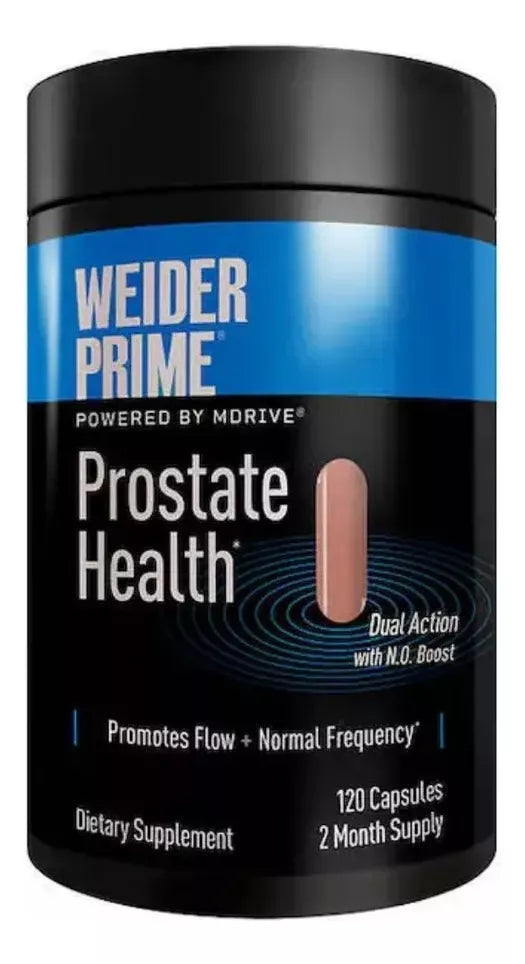 Prostate Health Weider Prime 120 Cápsulas Con Sabor Sin Sabor