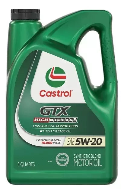 Aceite Castrol 5w-20 Gtx Alto Kilometraje Semisintético