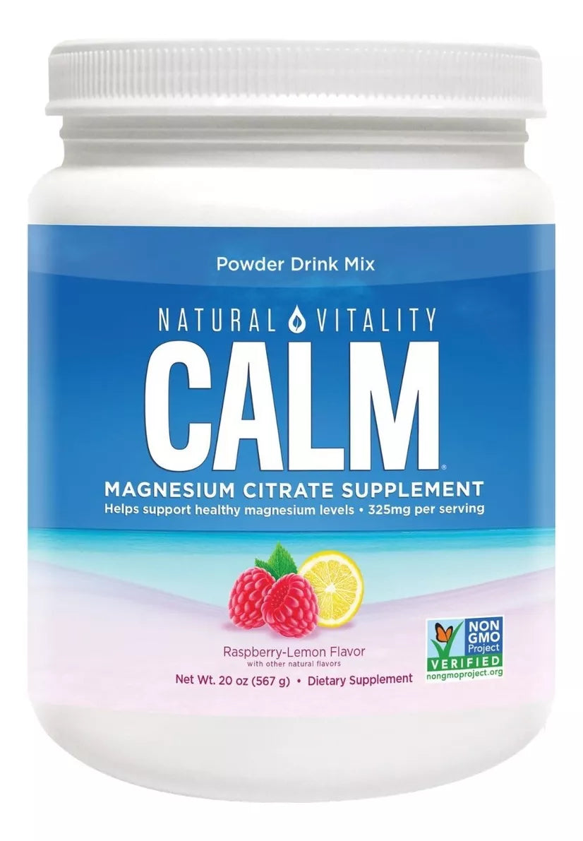 Natural Vitality Calm Frambuesa-limon 567g