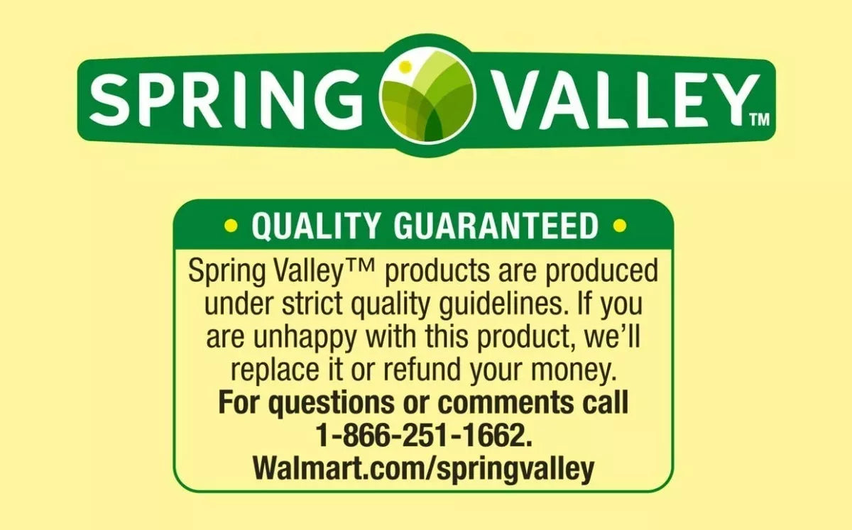 Spring Valley Vitamina B12 Sublingual Ultra Fuerza | 5000 Mcg | 60 Tabs