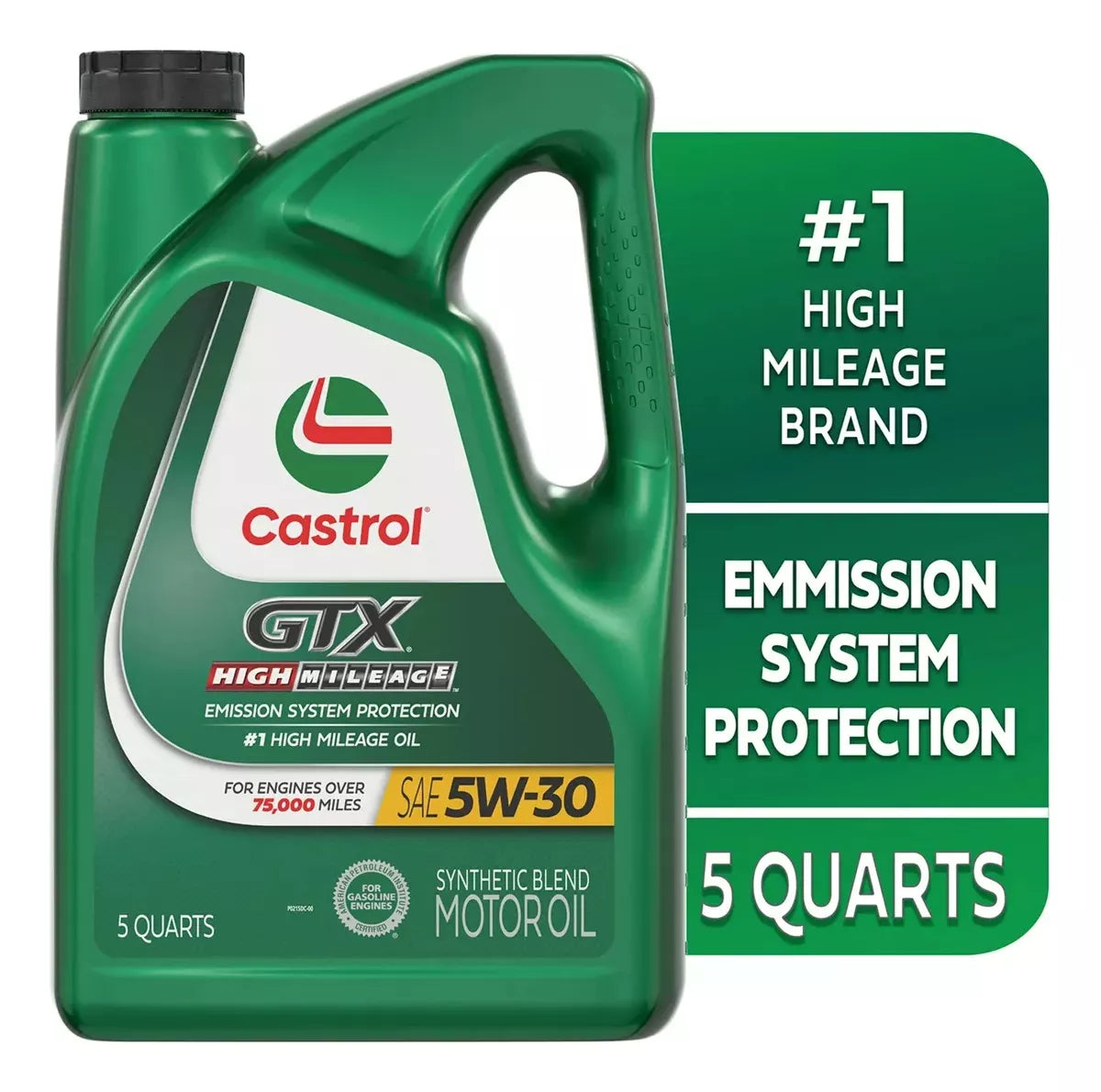 Castrol Aceite Sintetico 5w-30 De Alto Kilometraje 4.73l