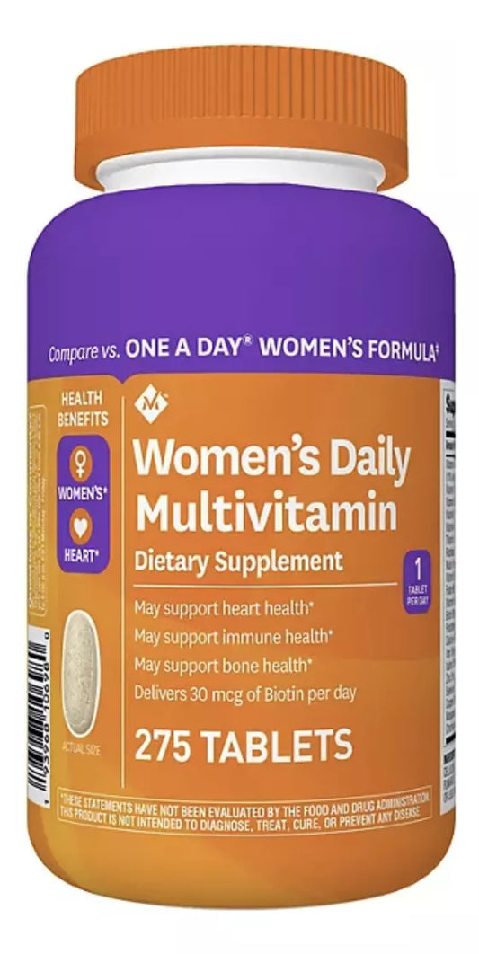 Members Mark Multivitaminico Diario Mujer 275 Tabletas