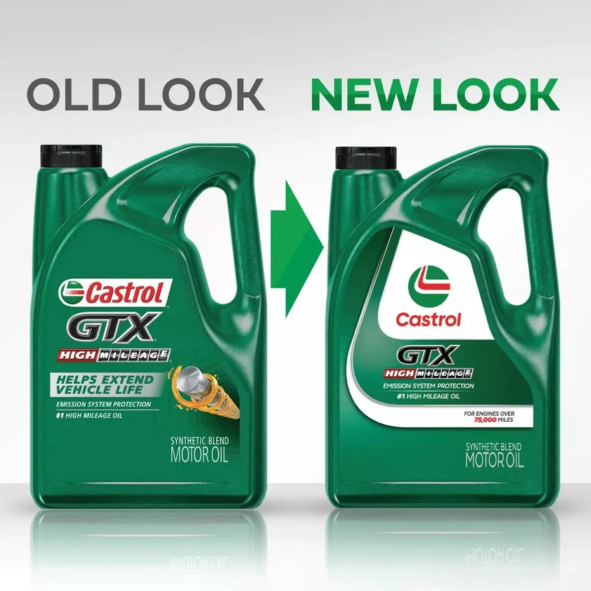Castrol Aceite Sintetico 5w-30 De Alto Kilometraje 4.73l