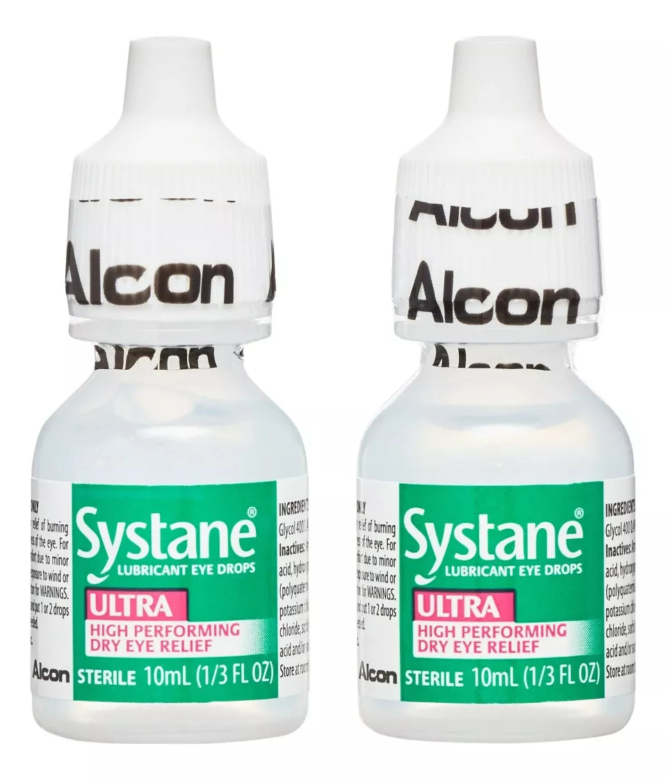 Systane Ultra 2 Pack 10ml Cada Uno Lubricante Ojos