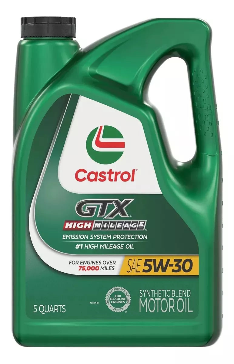 Castrol Aceite Sintetico 5w-30 De Alto Kilometraje 4.73l