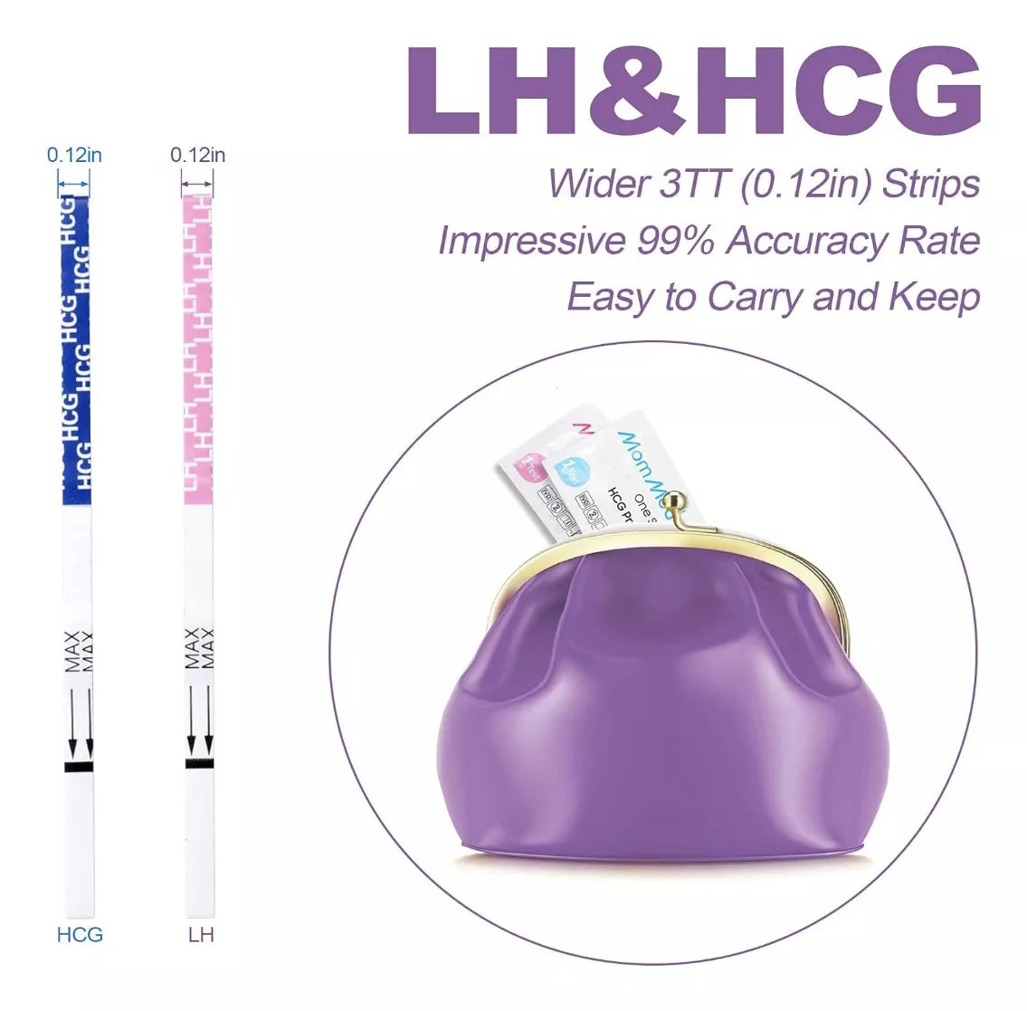 Mom Med 50 Test Ovulacion Y 20 Pruebas De Embarazo