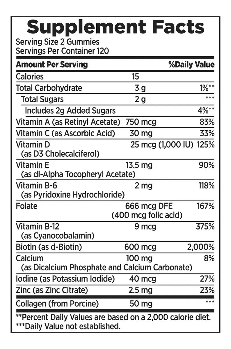 Nature S Bounty Vitaminas Con Colágeno Para Mujer 240 Pzas