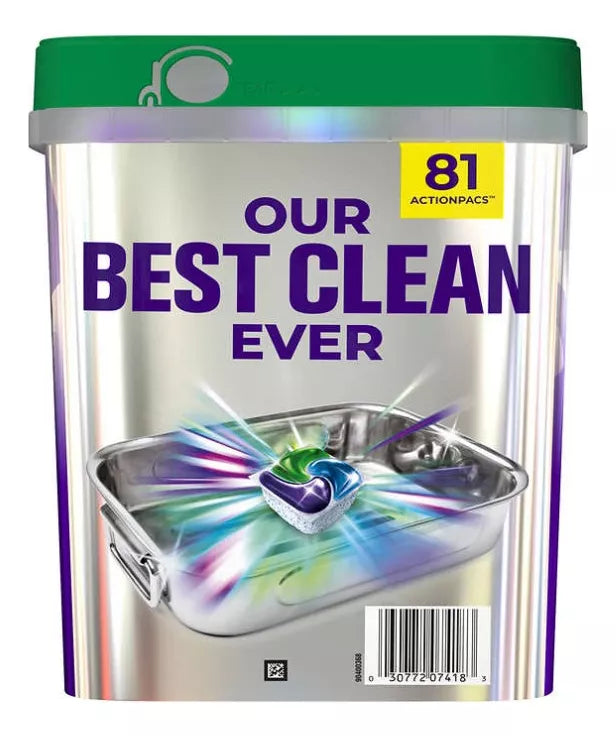 Cascade Platinum Plus Detergente Lavavajillas Fresh Pods 81