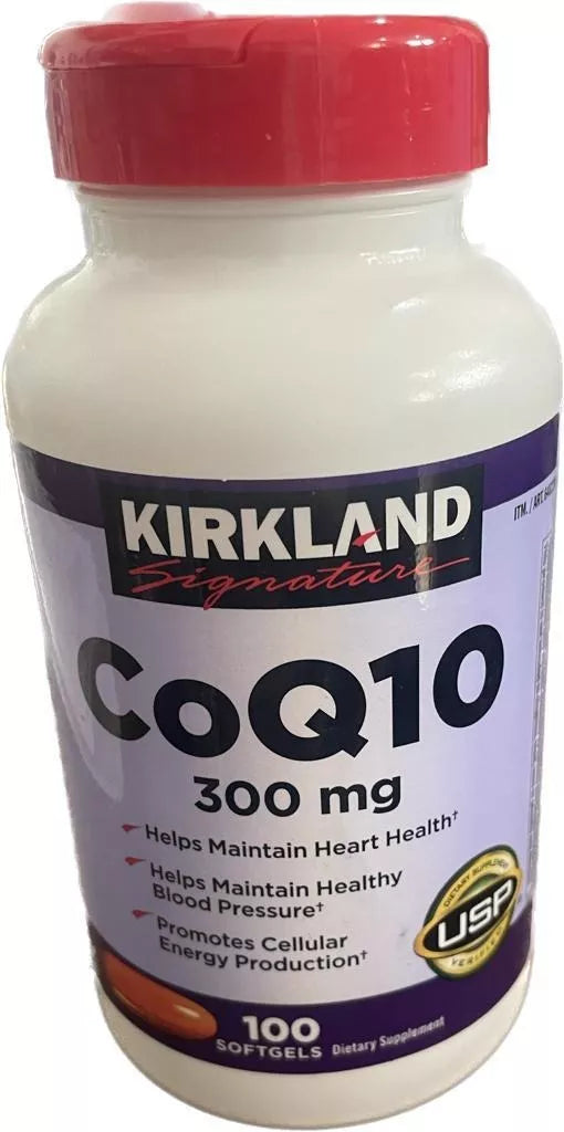 kirkland Coq10 300 Mg 100 Cápsulas