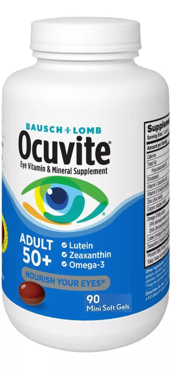 Ocuvite Bausch 50+ 90 Caps